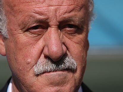 Del Bosque, antes del duelo contra Australia.