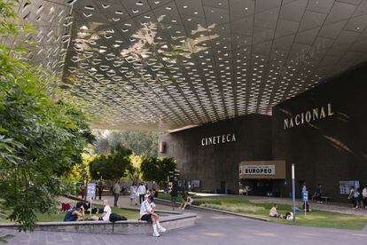 El interior de la Cineteca Nacional, en Ciudad de México, en mayo.