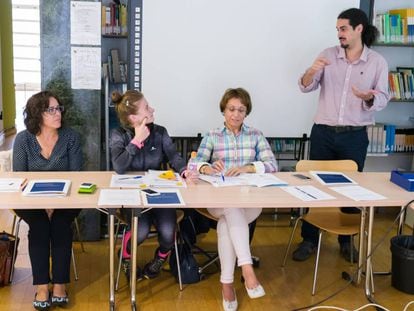 Una de las jornadas de formación en Santiago de Compostela.