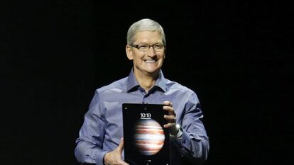 El consejero delegado de Apple, Tim Cook.