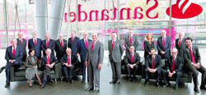 Algunos de los miembros del Consejo de Administraci&oacute;n de Banco Santander. 
