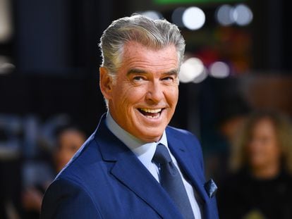 Pierce Brosnan, en el estreno de 'Black Adam', en Leicester Square, Londres, en octubre de 2022.