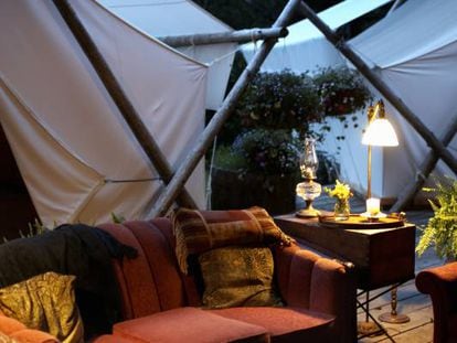 ’Glamping’: la nueva forma de acampar con todo lujo