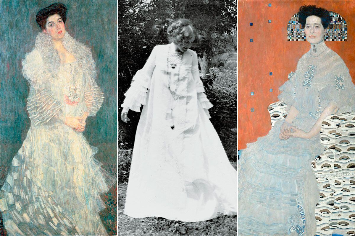 La colaboración entre Klimt y Flöge era tan estrecha que se influyeron mutuamente en sus respectivos trabajos.