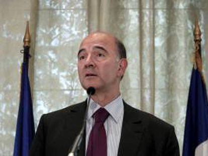 El ministro francés de Finanzas, Pierre Moscovici. EFE/Archivo