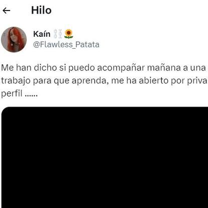 Le habla una nueva compañera de trabajo y no da crédito con su (inusual) foto de perfil