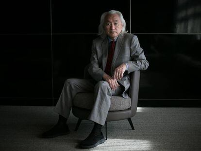 Michio Kaku, en su paso por Barcelona para participar en el Congreso Mundial de Ufología.