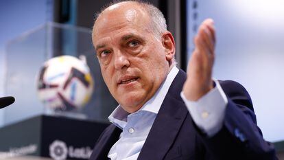 Javier Tebas, presidente de LaLiga.