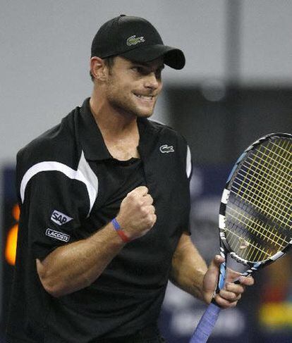 Roddick celebra su primer triunfo en la Copa Masters