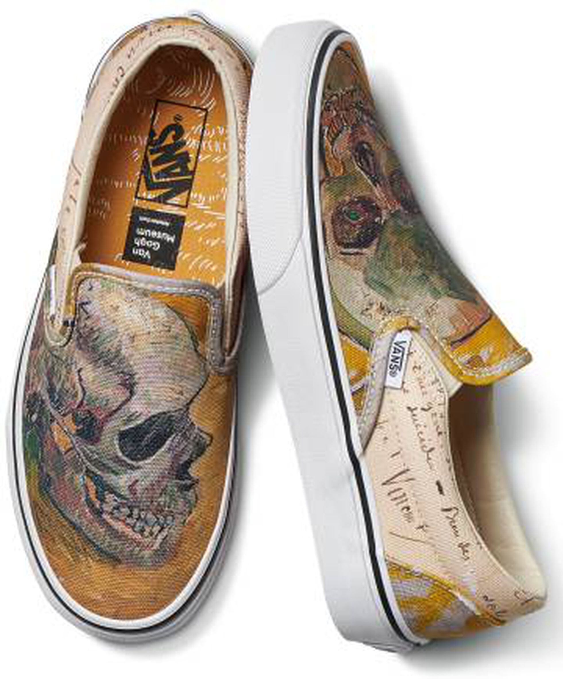 Zapatos vans van gogh 2025 4 fotos 1 palabra