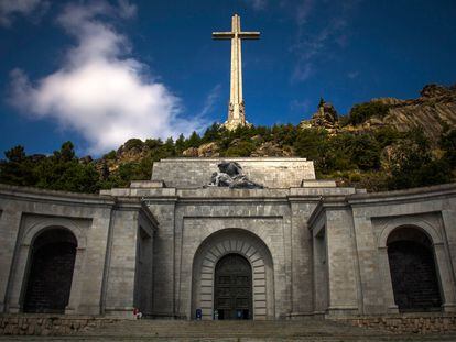 Explanada del Valle de los Caídos, en San Lorenzo de El Escorial (Madrid).