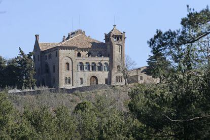 El castell de Rocabruna.