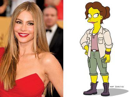 Sofía Vergara interpretará a la profesora de Bart en ‘Los Simpson’