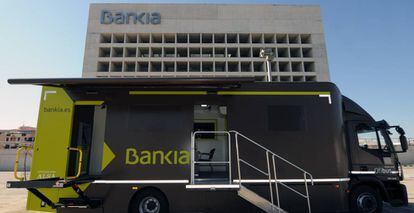 Imagen de un ofibus de Bankia.