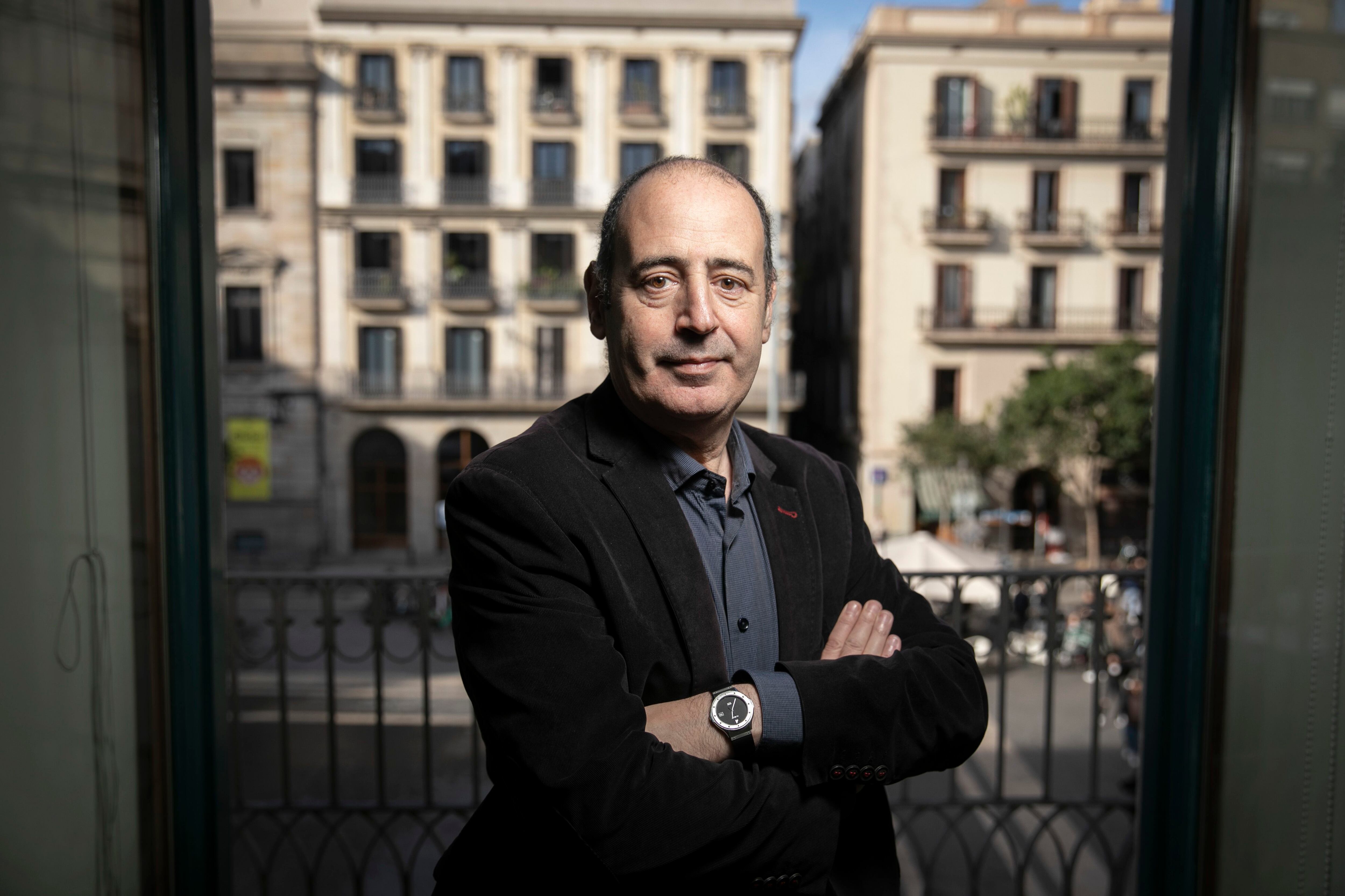 El catedrático de la Universidad Pompeu Fabra Carles Ramió, el 20 de diciembre, en el rectorado en Barcelona.