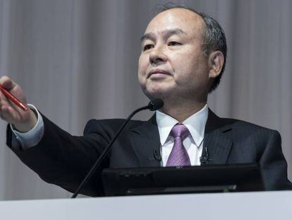 El consejero delegado de SoftBank, Masayoshi Son 