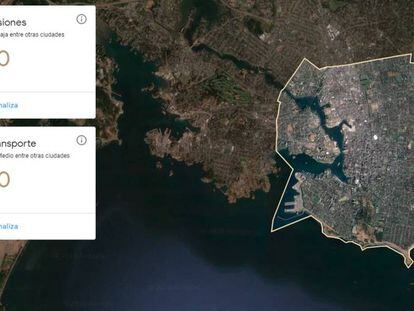 Google Maps ahora calcula la huella de carbono de varias ciudades