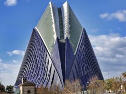 El Ágora de la Ciudad de las Artes y las Ciencias.