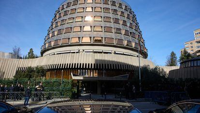 Imagen de recurso de la sede del Tribunal Constitucional en Madrid
