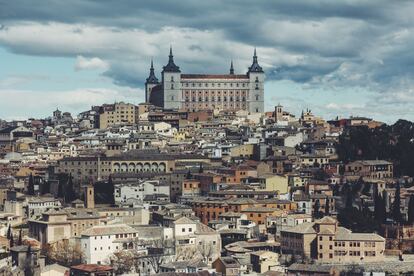 Vista aérea de Toledo.