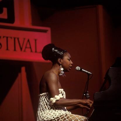 Nina Simone en el Newport Jazz Festival, en una imagen de archivo.