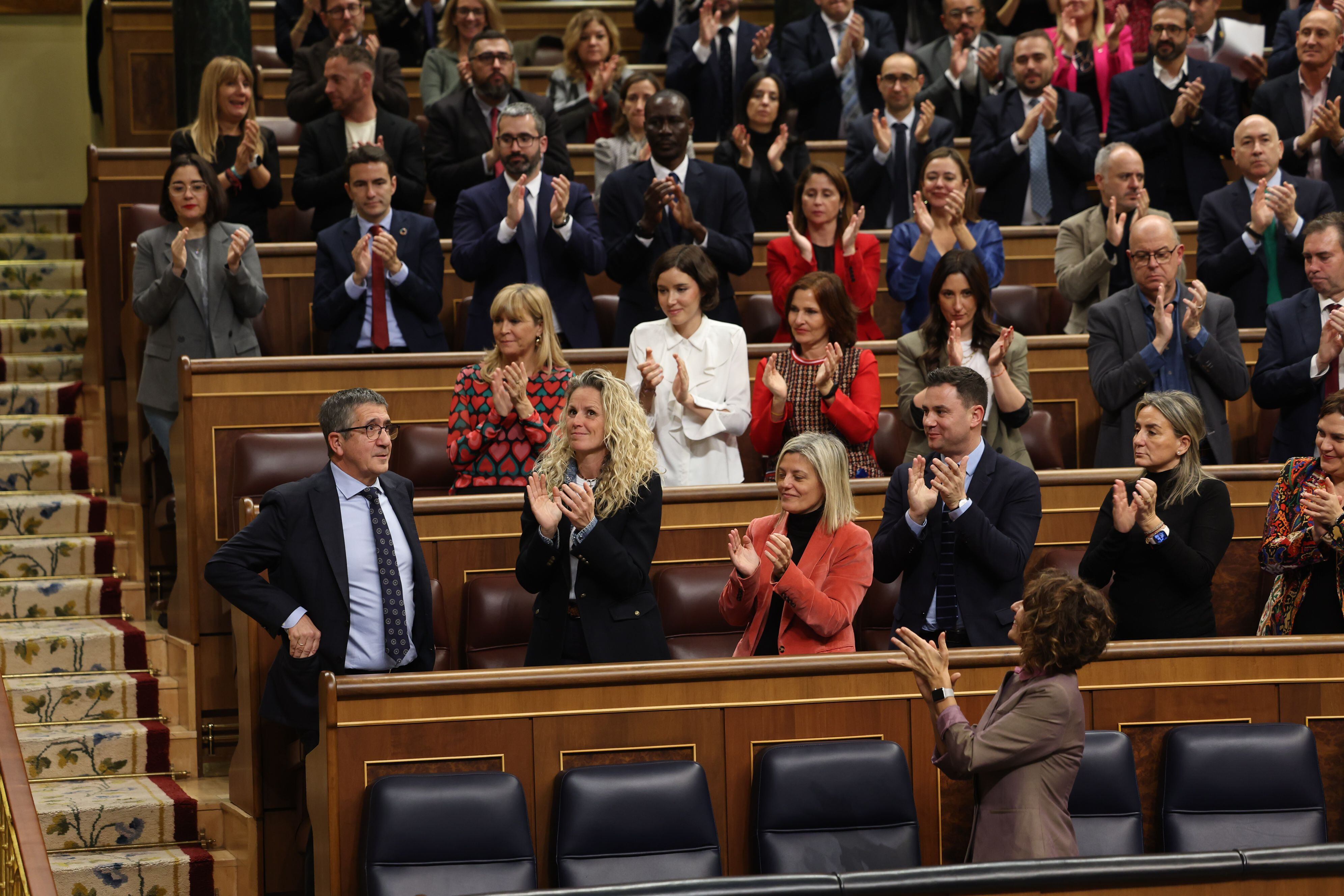 Debate de la ley de la amnistía en la Cámara baja. 