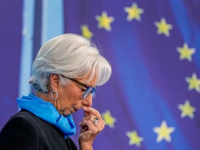 La presidenta del Banco Central Europeo, Christine Lagarde, en octubre de 2021.