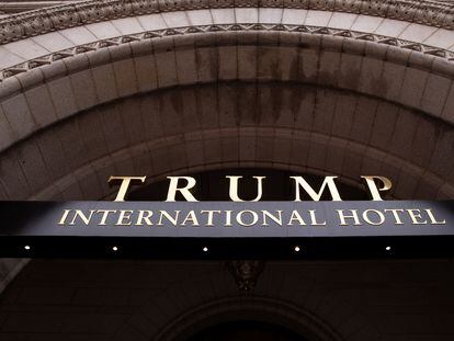 El Trump International Hotel, en Washington, el 17 de febrero.