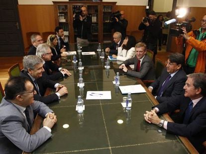 Reunión este lunes entre representantes del Tribunal Superior de Xustiza de Galicia y la Xunta.