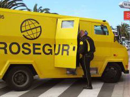 Camión de Prosegur Cash en Brasil.