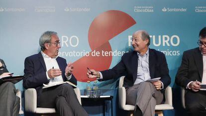 De izquierda a derecha: Jorge Onrubia, Francisco P&eacute;rez, Fernando Fern&aacute;ndez y Santiago Carb&oacute;.