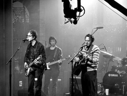 La banda estadounidense The Jayhawks en una foto promocional. 