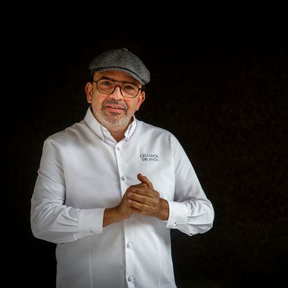 Jesús Sánchez, chef del restaurante Cenador de Amós.