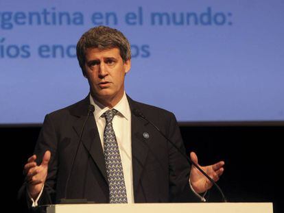 El ministro de Economía, Alfonso Prat-Gay.
