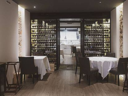 Interior del restaurante Código de Barra, en la ciudad de Cádiz.