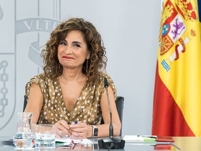 La ministra de Hacienda, María Jesús Montero. GETTY