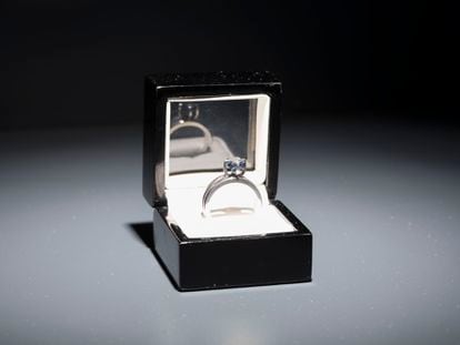 The diamond that was made with the ashes of Luis Barragán.