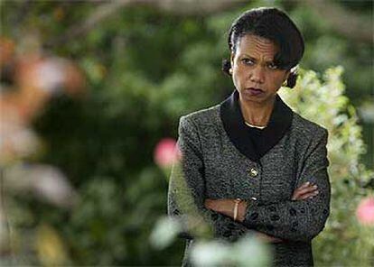 La asesora de Seguridad Nacional de Bush, Condoleezza Rice, en la Casa Blanca, en una imagen de archivo.