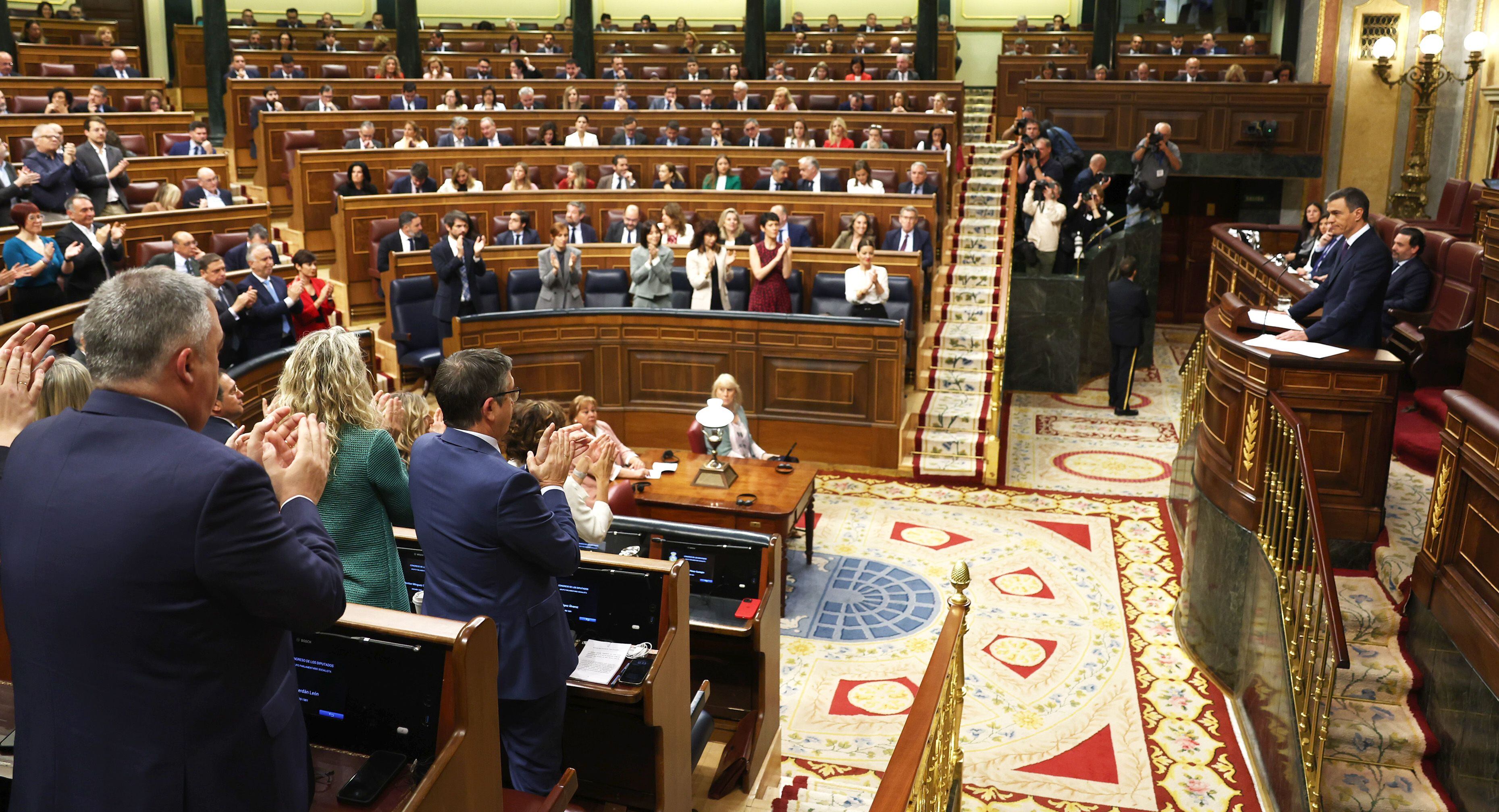 Pedro Sánchez en el Congreso, en directo | El presidente anuncia que España reconocerá el Estado palestino el 28 de mayo