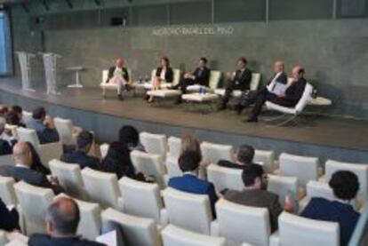 Vista general del panel sobre innovación y reciclaje organizado por Cinco Días.