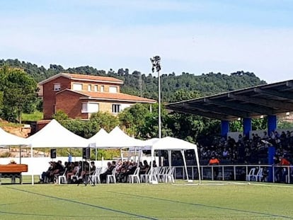 Funeral de Eusebi Bach en Castellbell i el Vilar