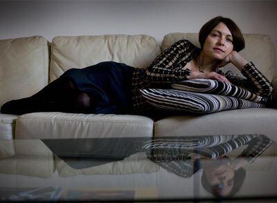 Clara Usón, autora de <i>Corazón de napalm, </i>novela galardonada el mes pasado con el Premio Biblioteca Breve.