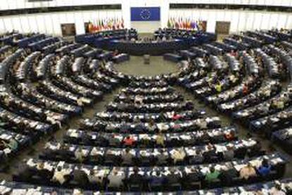 Vista del pleno del Parlamento Europeo.