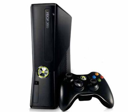 Videoconsola Xbox 360 de Microsoft.