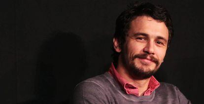 El actor James Franco durante un acto en Roma en 2012.