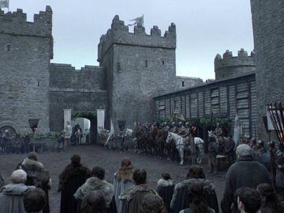 Invernalia, en la primera temporada de 'Juego de tronos'.