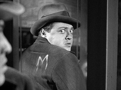 Fotograma de &#039;M&#039;, de Fritz Lang. 