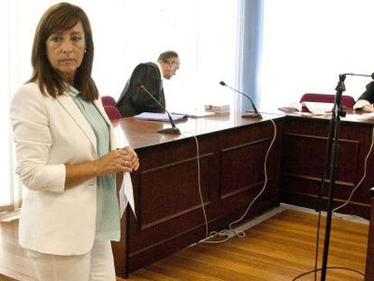 La exalcaldesa socialista de Jerez Pilar S&aacute;nchez, en un juicio en 2014.