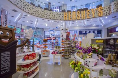Tienda de Hershey´s en Shangái