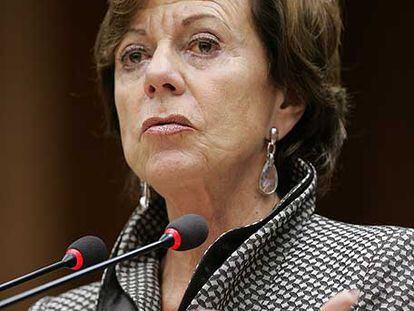 La comisaria de Competencia, Neelie Kroes.